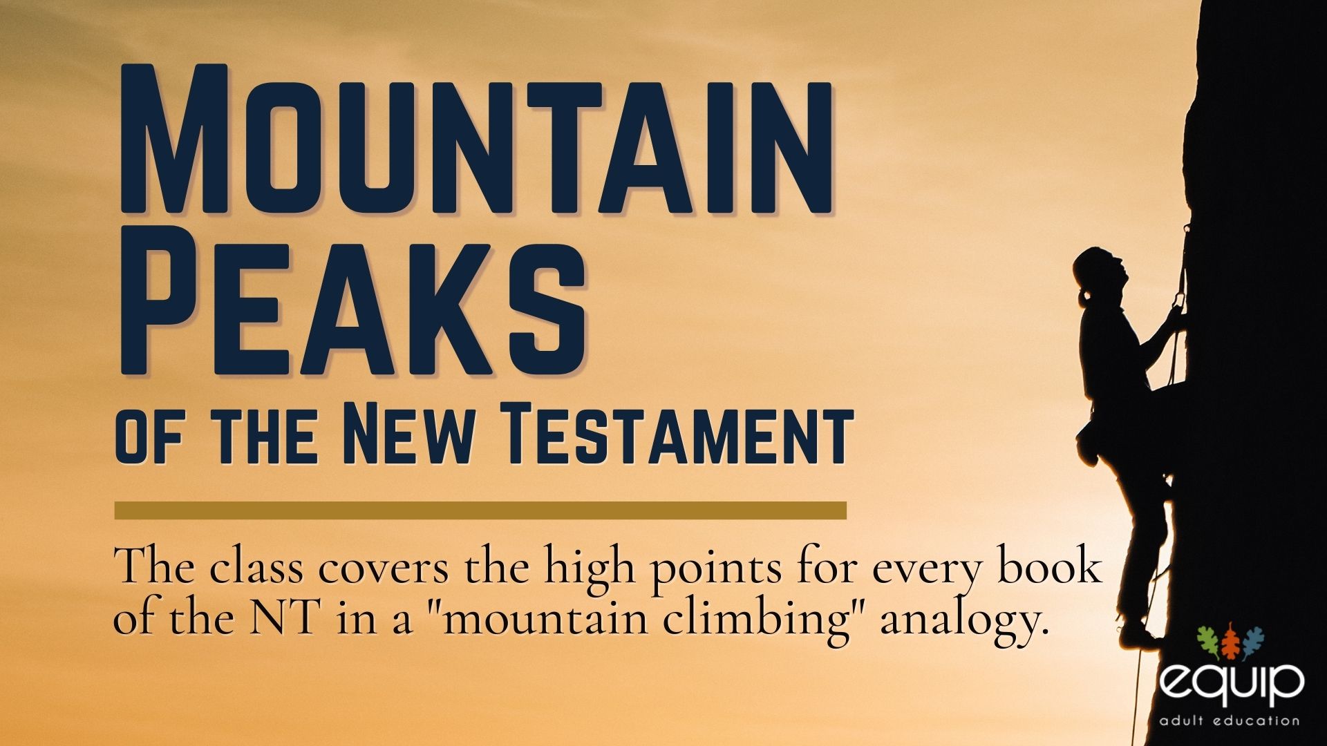 Mountain Peaks of the New Testament