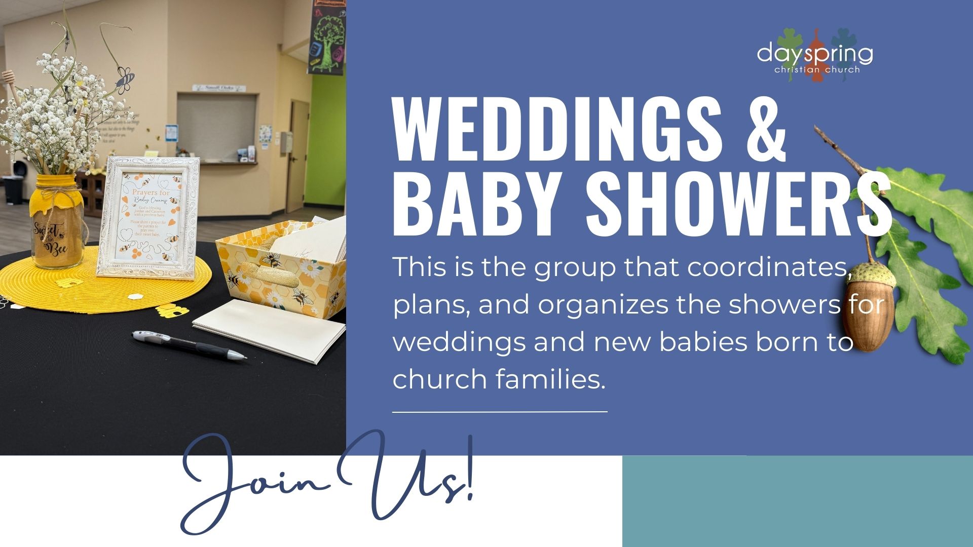 Wedding and Baby Showers Wedding and Baby Showers